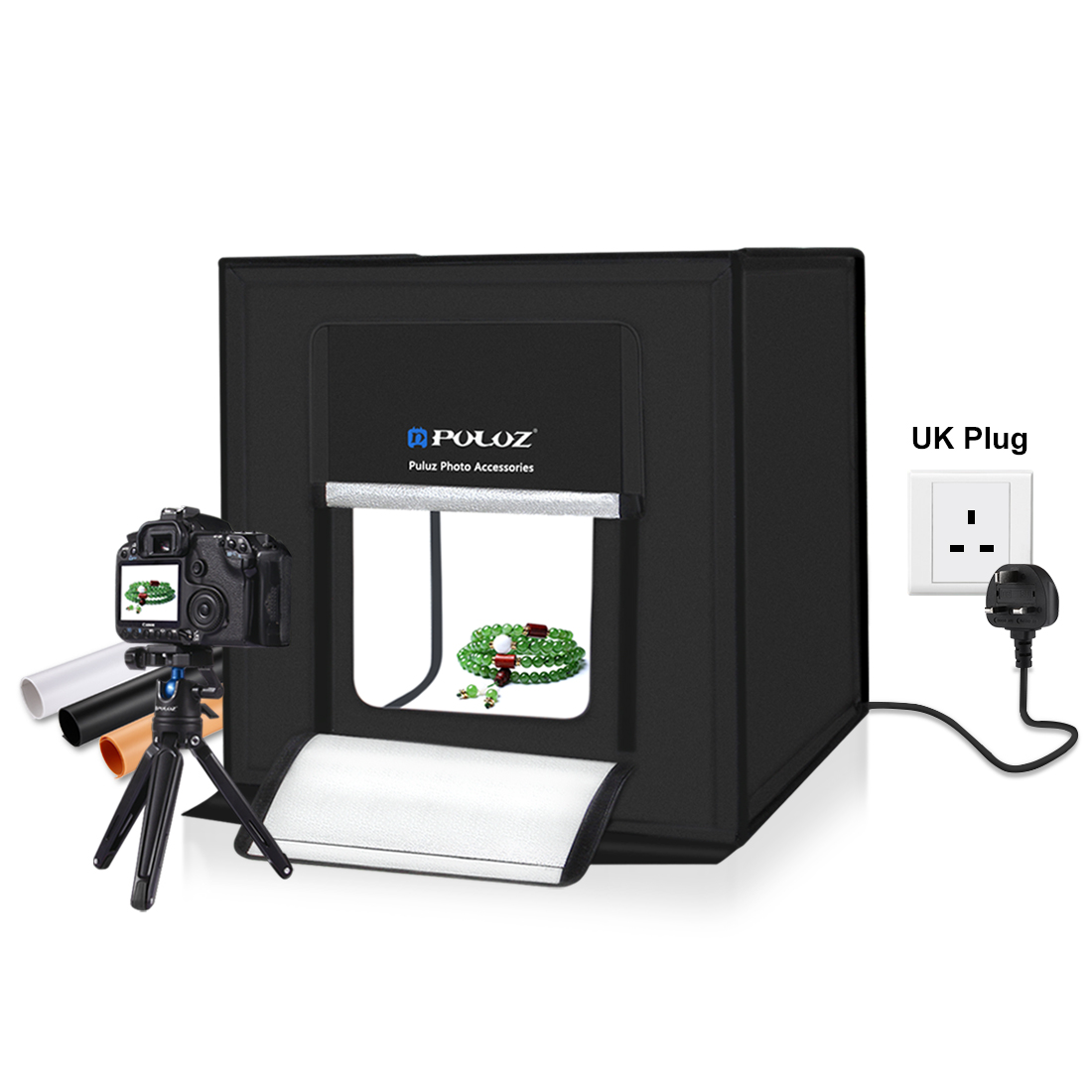 

GANGXUN UK Plug 40см, Портативная складная профессиональная фотография Studio Box 40 см