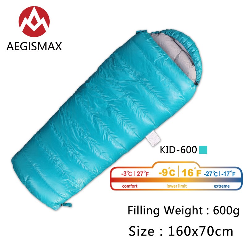 

Aegismax Синий KID 600, AEGISMAX Outdoor Urltra-light KID серии поддерживают теплую спальную мешок