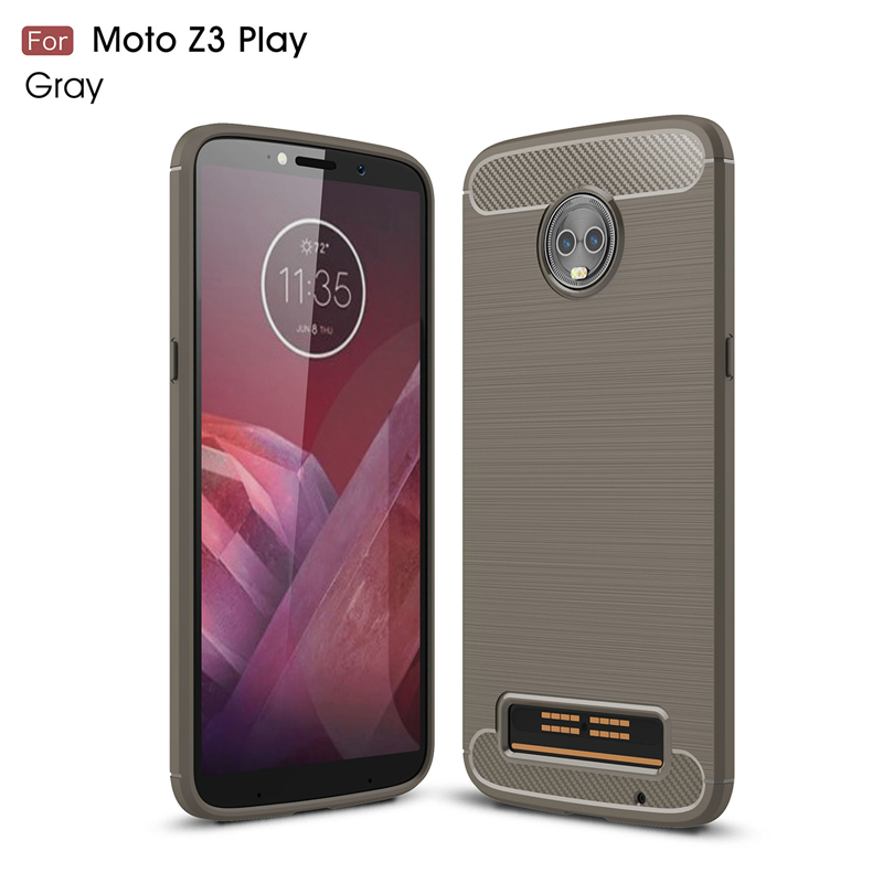 

goowiiz Серый Moto Z3 Play, Moto Z3 Play