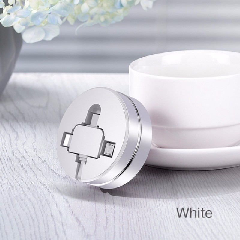 

Cafele White 1M, кабель micro usb