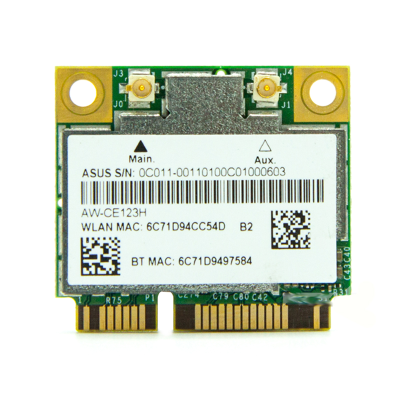 Broadcom 802.11 n network adapter. Broadcom 802.11AC Network Adapter.