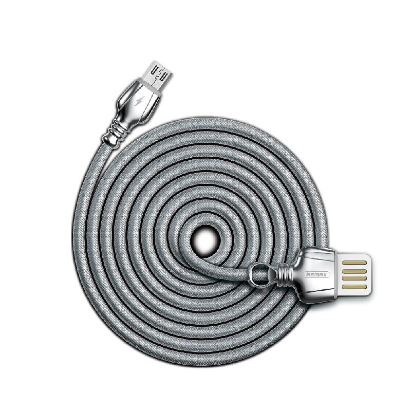 

Tissbely Серебряный, REMAX Dual USB Metal Micro USB