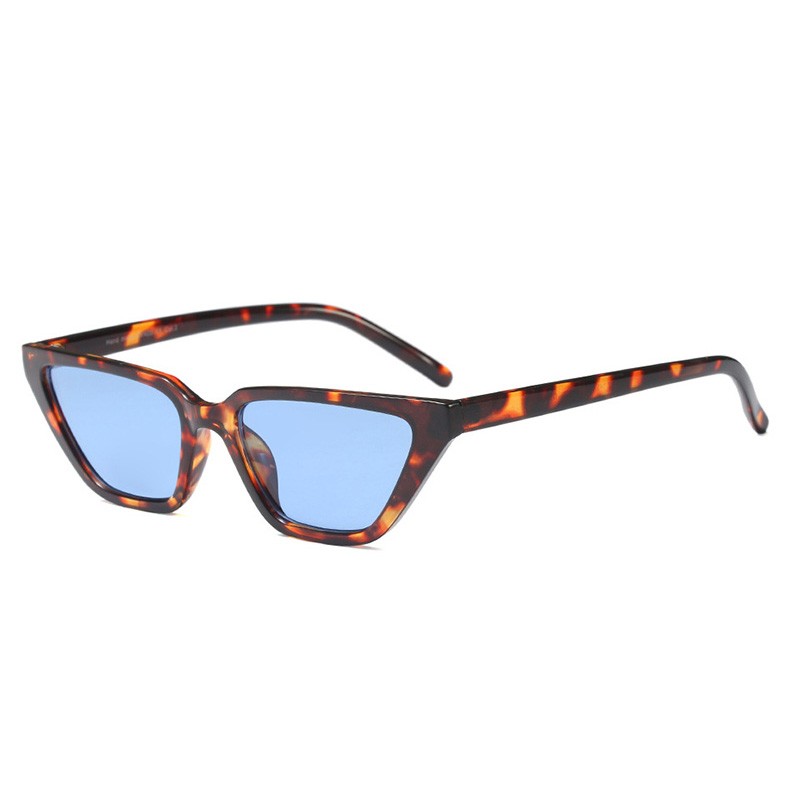 

SHAUNA Leopard frame blue, Солнцезащитные Очки