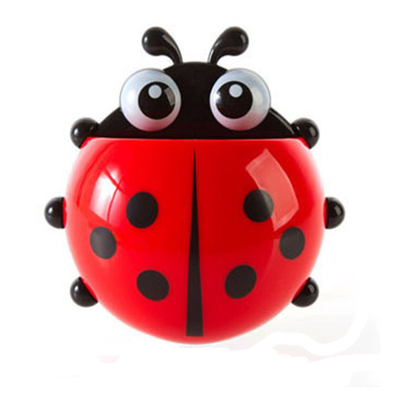 фото Держатель зубной щетки ladybug youfen красный цвет