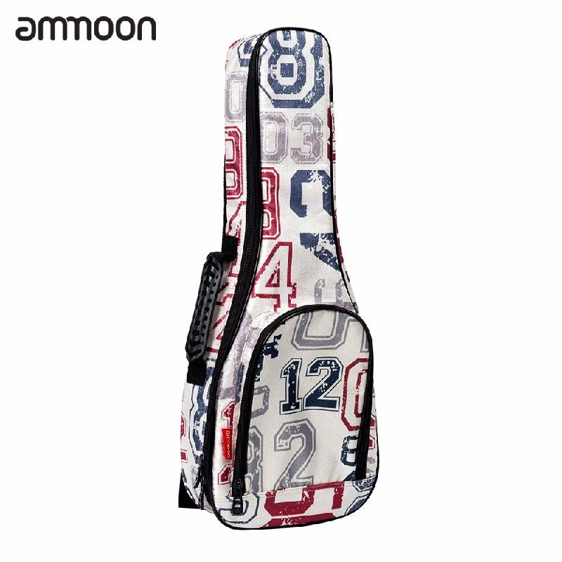 

ammoon Цветной блок, Ukelele Backpack