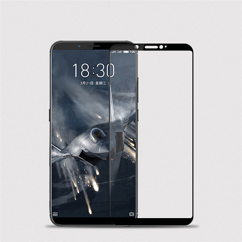 

WIERSS черный для ZTE nubia V18, для ZTE nubia V18 9H 25D полная крышка с закаленным стеклянным протектором для экрана