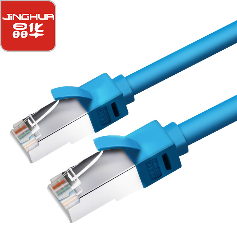 фото Joycollection jd коллекция шесть типов двойного экранированного синего кабеля 1m