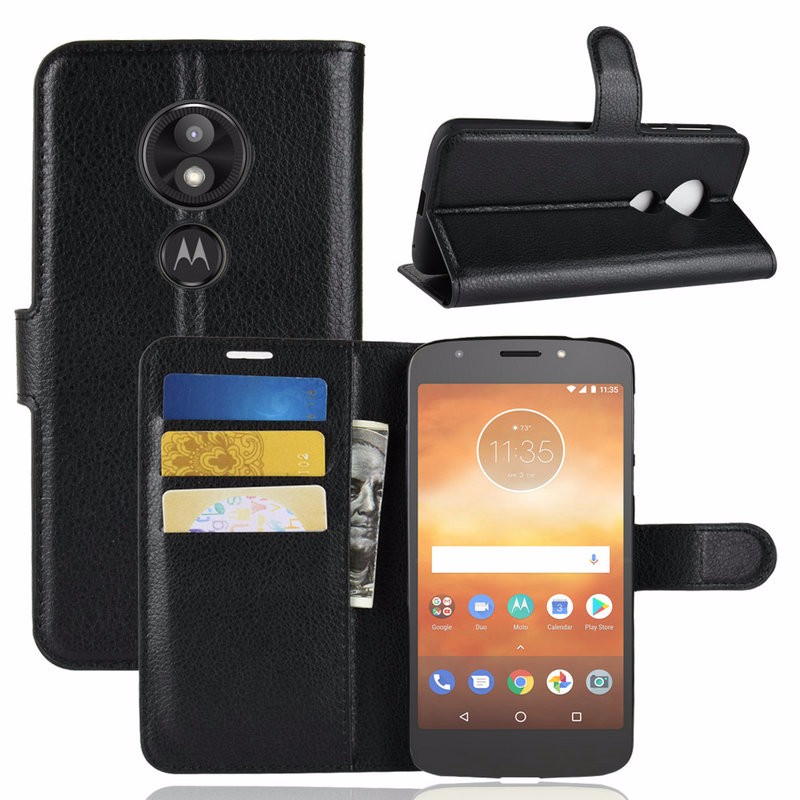 

WIERSS черный, для Motorola Moto E5 Play E Play 5-го поколения WIERSS Кошелек телефонный чехол