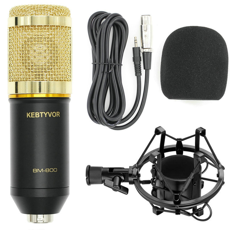

KEBTYVOR Black Проводной доступ, Конденсаторный микрофон