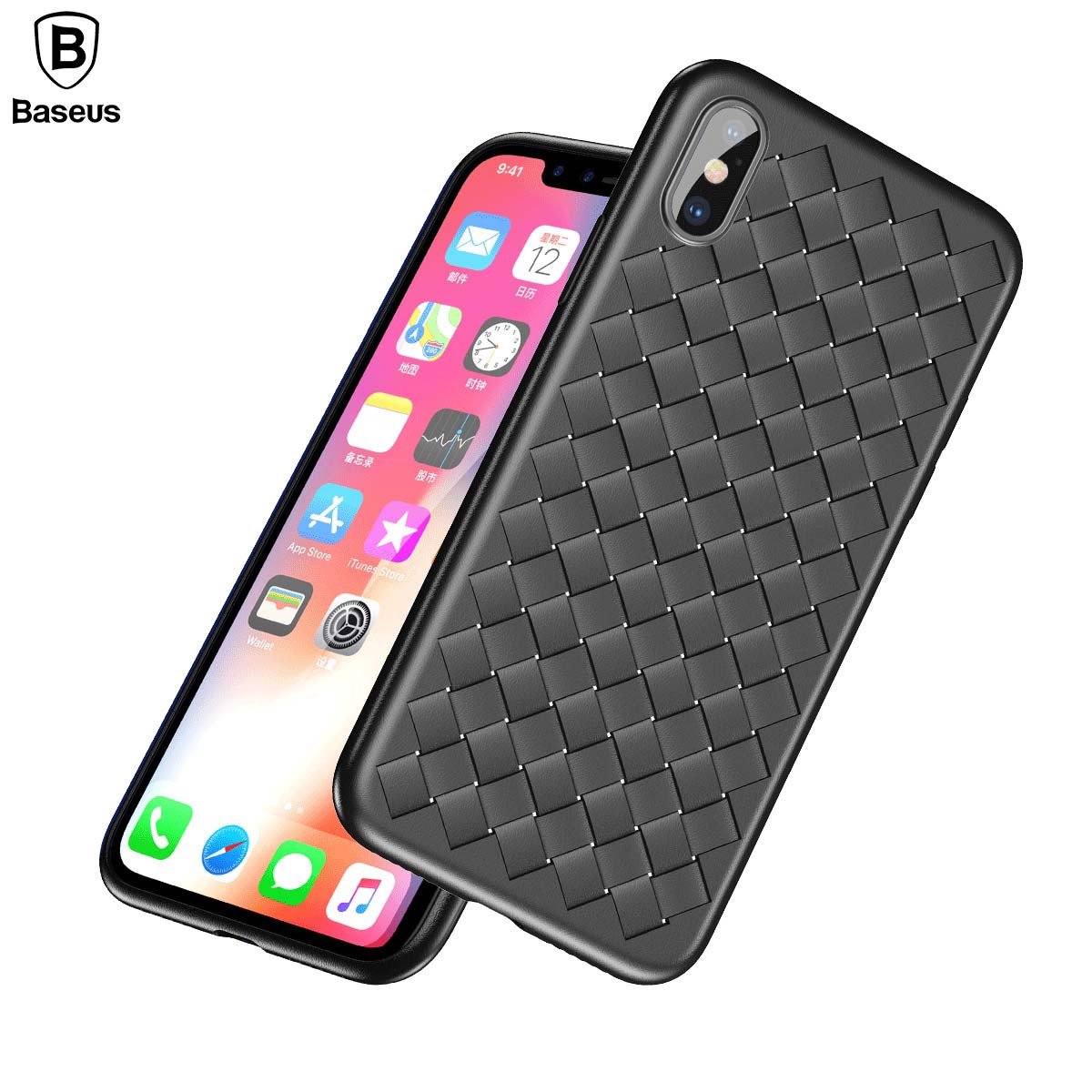 

Baseus черный iPhone X