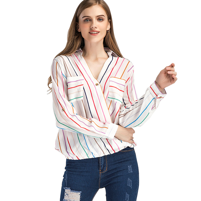 

BURDULLY Сливочный белый, BURDULLY Loose Chiffon Shirt Элегантные женские блузки Длинные