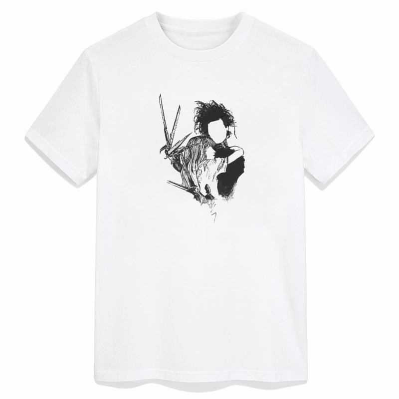 

REDBELLA White, Cool Scissorhands Movie Cool Pop Culture Shapes Cotton Diy