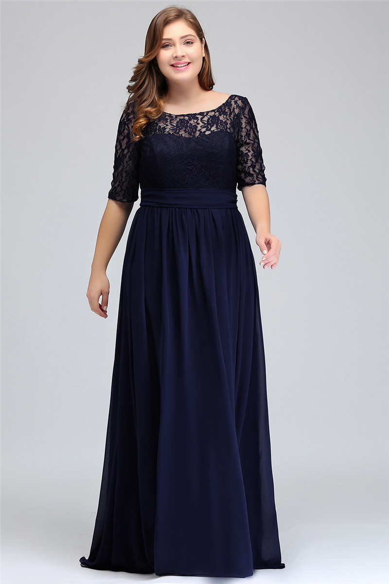 

babyonlinedress Purplish Blue, Длинные вечерние кружевные платья