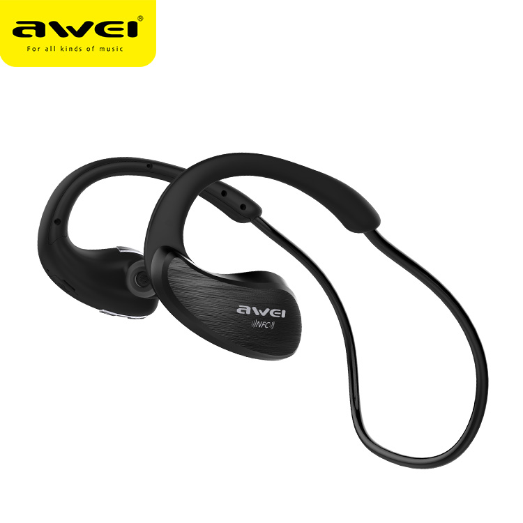 

AWEI черный, Наушники Bluetooth-наушники-iphone-andriod-huawei-xiaomi-wireless-sport