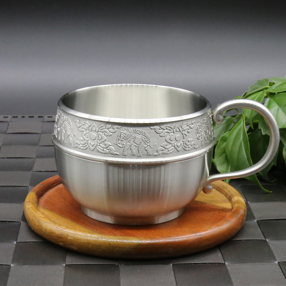 

Oriental Pewter Thailand, Café Mug Premium чашка кофе чашка кружка ручка кофе набор стеклянная посуда напиток