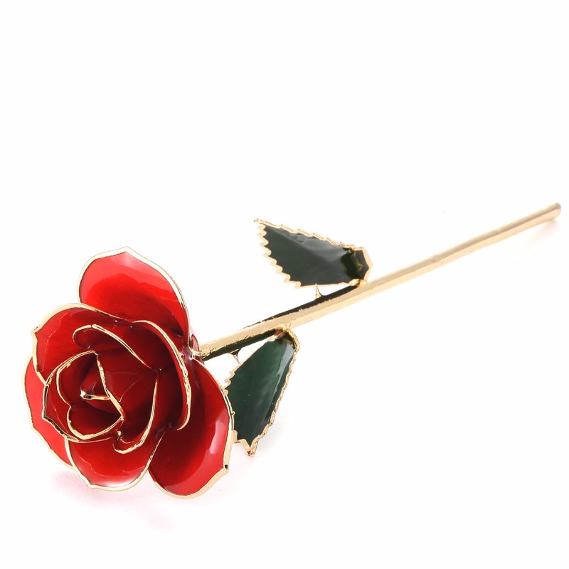 

Daya Rose оранжевый, 24k Full Gold Dipped Rose