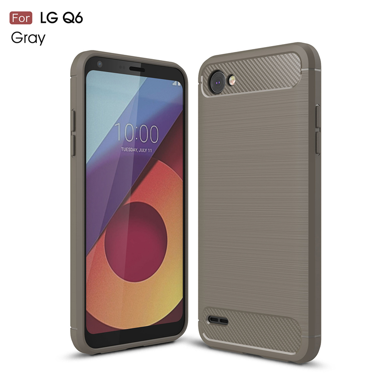 

goowiiz Серый LG Q6 Q6 Plus, LG Q6