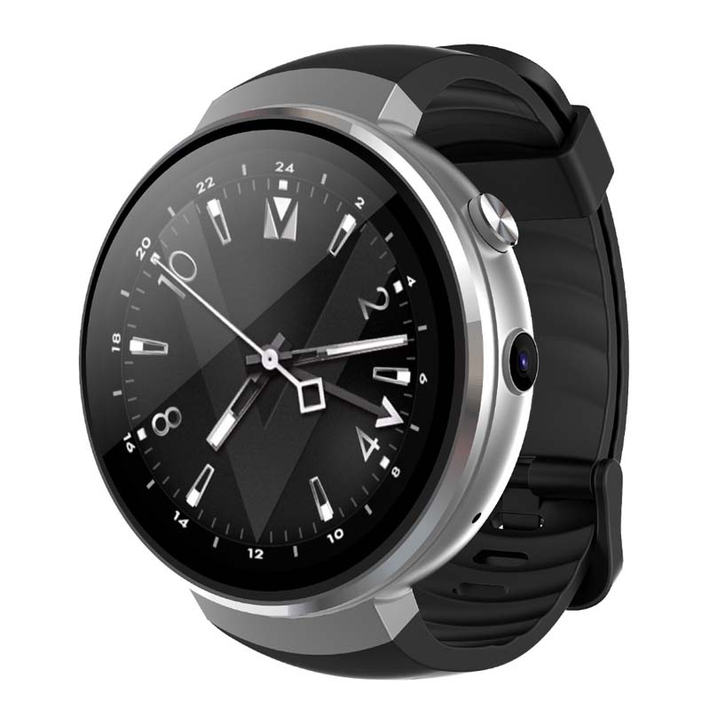 

CHIGU Серебряный 48 мм, xiaomi 4G LEMFO LEM7 Smart Watch Android 70 с Sim 2MP камерой GPS WIFI