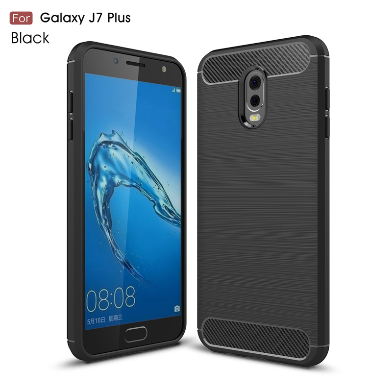 

goowiiz черный Samsung Galaxy J7 Plus C7 2017 C8, Samsung J7 Plus