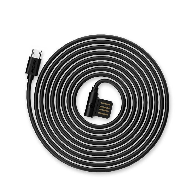 

Tissbely Black, REMAX Micro USB Data Cable Dual