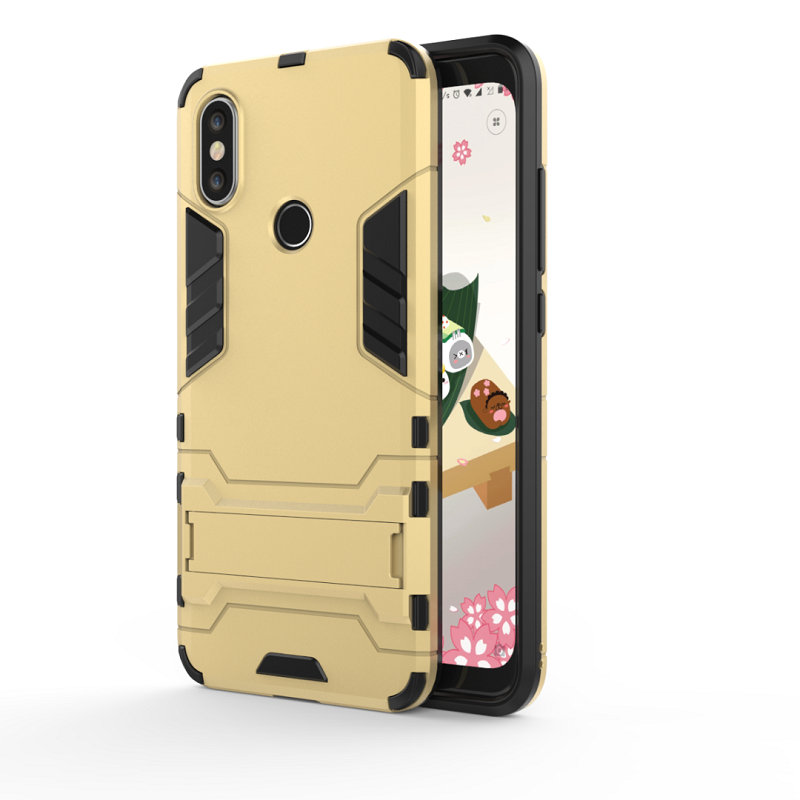 

WIERSS Золото, для Xiaomi Mi A2 Ударопрочный жесткий чехол для телефона