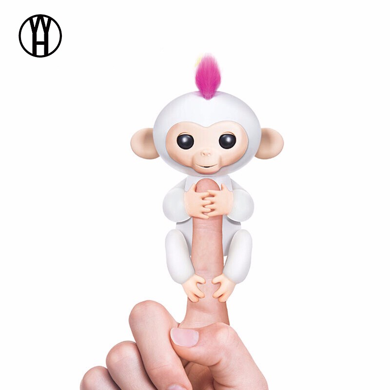 

WH Sophie, Fingerlings Toys Новые умные красочные милые пальцы обезьяны