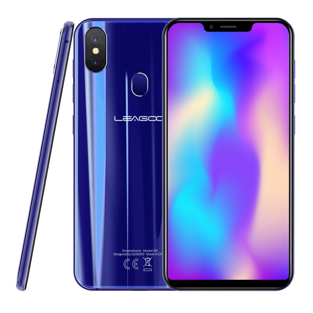 

Leagoo синий, LEAGOO S9 Smartphone разблокирован 4g