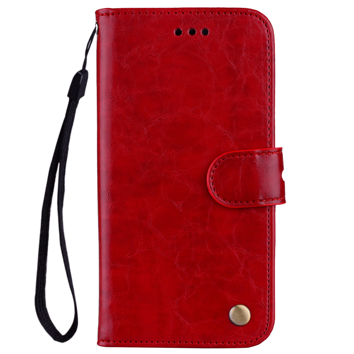 

EA PHUNDAS Red, Xiaomi 5 lether case Flip Wallet PU