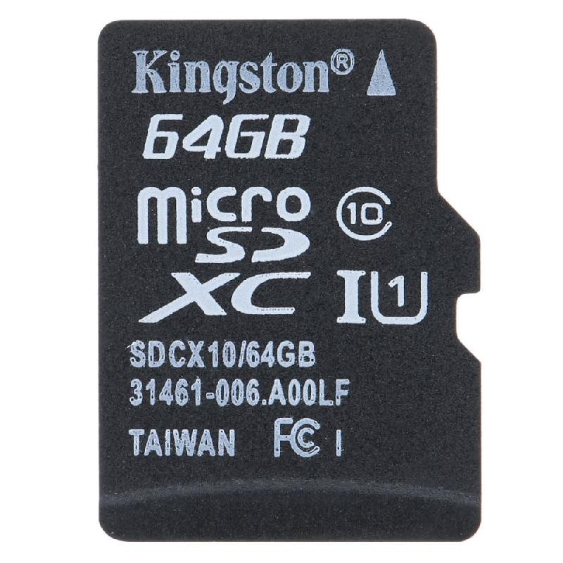 

Kingston 64GB, карта tf