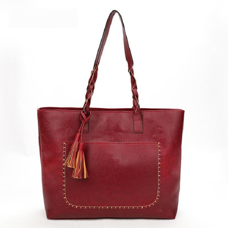 

Tissbely Red, Женщины PU кожаные сумки Bolsos Mujer De
