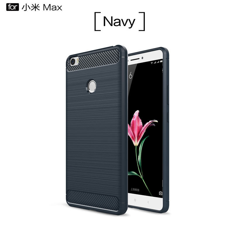 

KYKEO Синий цвет, Carbon Fiber Phone Cases For xiaomi MAX Case