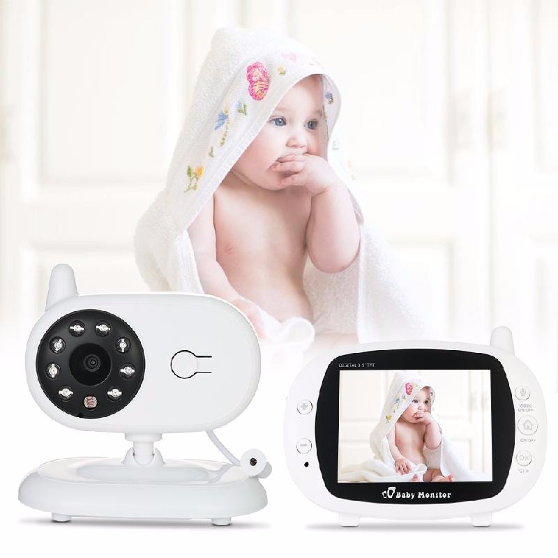 фото Беспроводной монитор для новорожденных htovila white