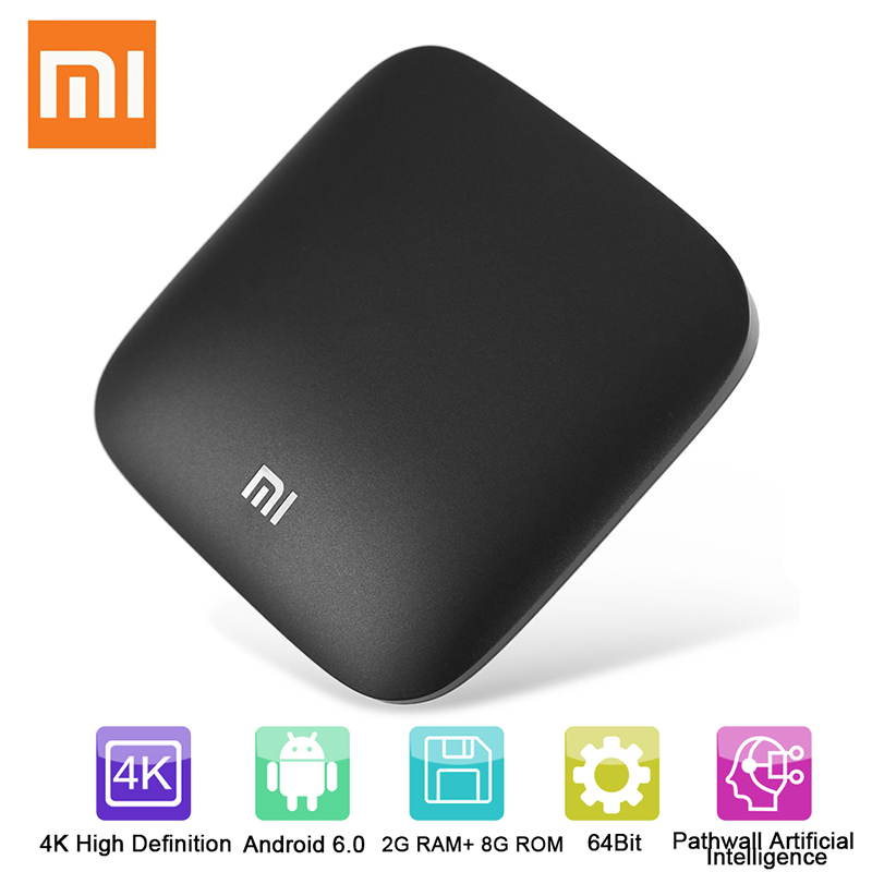 

zhileyu 2G 8G, Оригинальный Xiaomi 3S TV Box 4K 64-бит Android 60