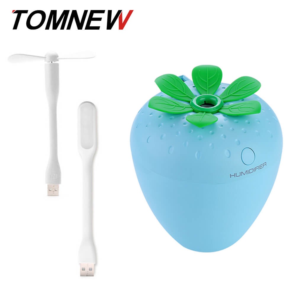 

TOMNEW Голубое небо, TOMNEW 3 в 1 Mini Cool Mist Увлажнитель USB 180 мл Ультразвуковой милый рассеиватель