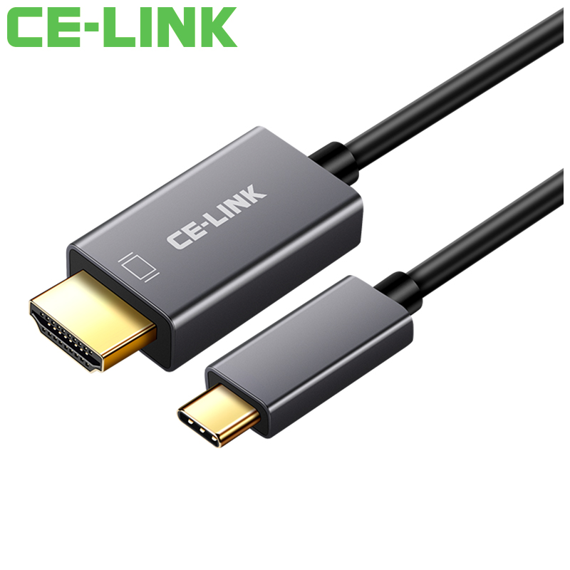 

JD Коллекция Type-C to HDMI конверсионная линия серый 1,8 метра дефолт, joycollection