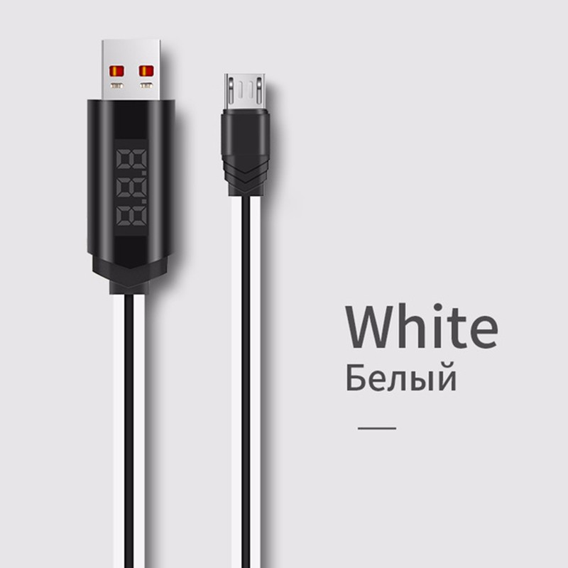 фото Micro usb-кабель быстрая зарядка hoco белый