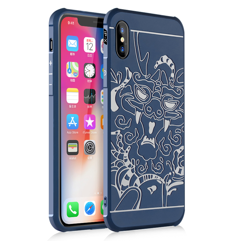 

goowiiz Дракон Синий iPhone X, Iphone 7