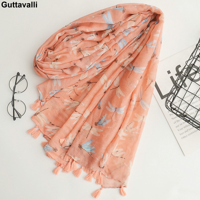 

Gutta valli оранжевый > 175см, Женщины Dragonfly Long Shawl