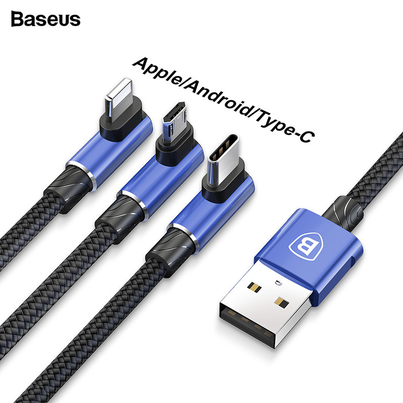 

Baseus синий 1,2 м, Кабель Apple