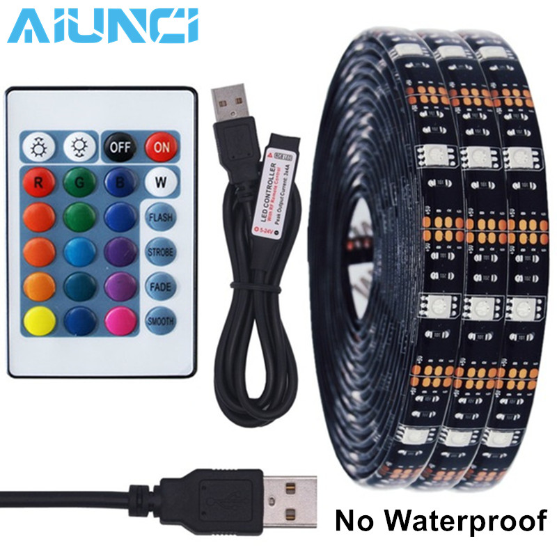 фото 5v usb светодиодные ленты aiunci ip20-no waterproof 1m