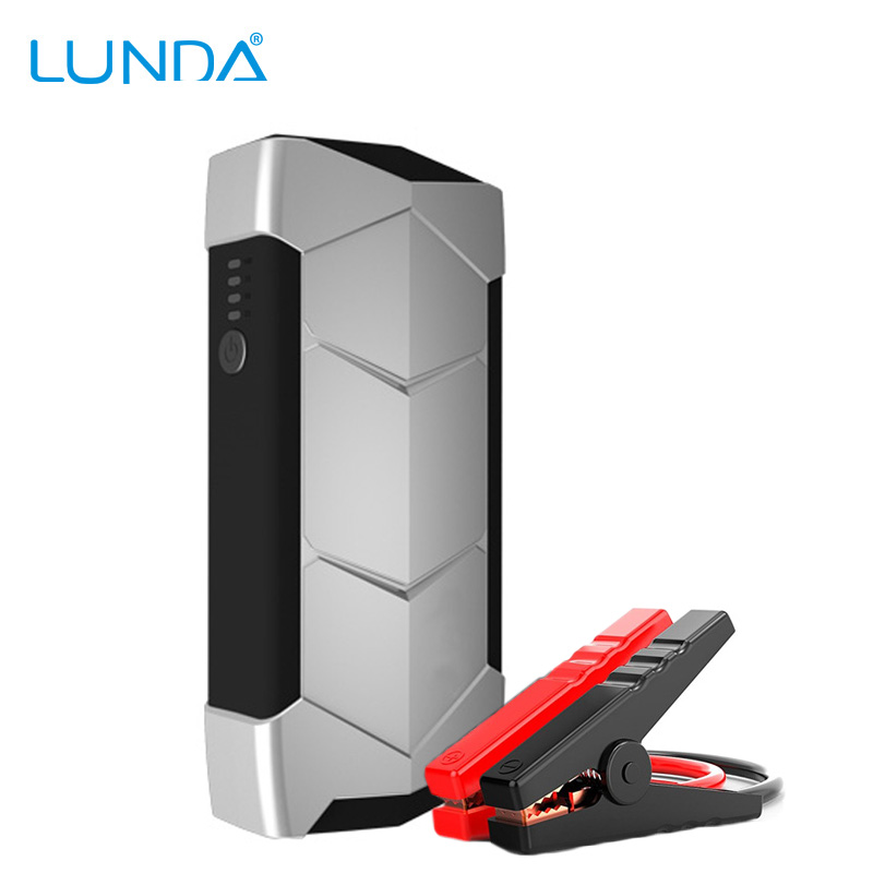 

LunDa Белый и серебристый, Автомобиль Jump Starter