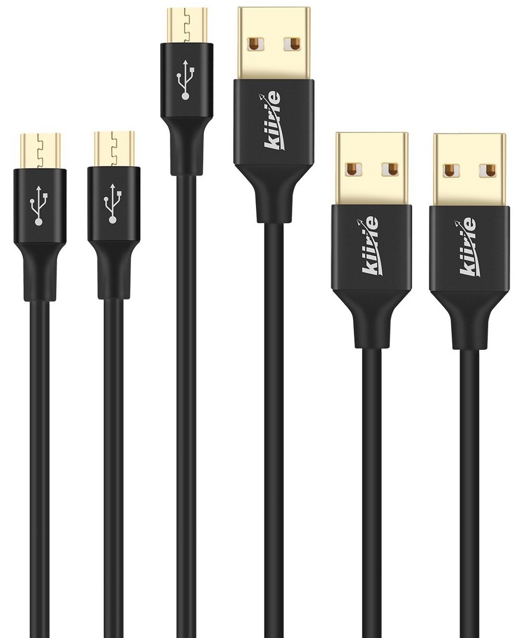 

kiirie Micro USB Cable 3 Pack