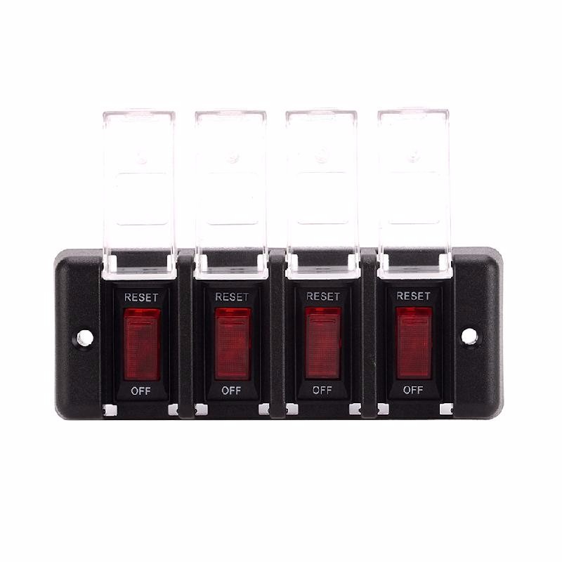 

meterk Black, 4 Переключатель с прозрачной крышкой