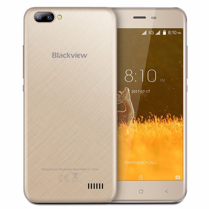 

Blackview Золото Стандарт ЕС, Android 70 смартфон с двумя SIM-смартфонами