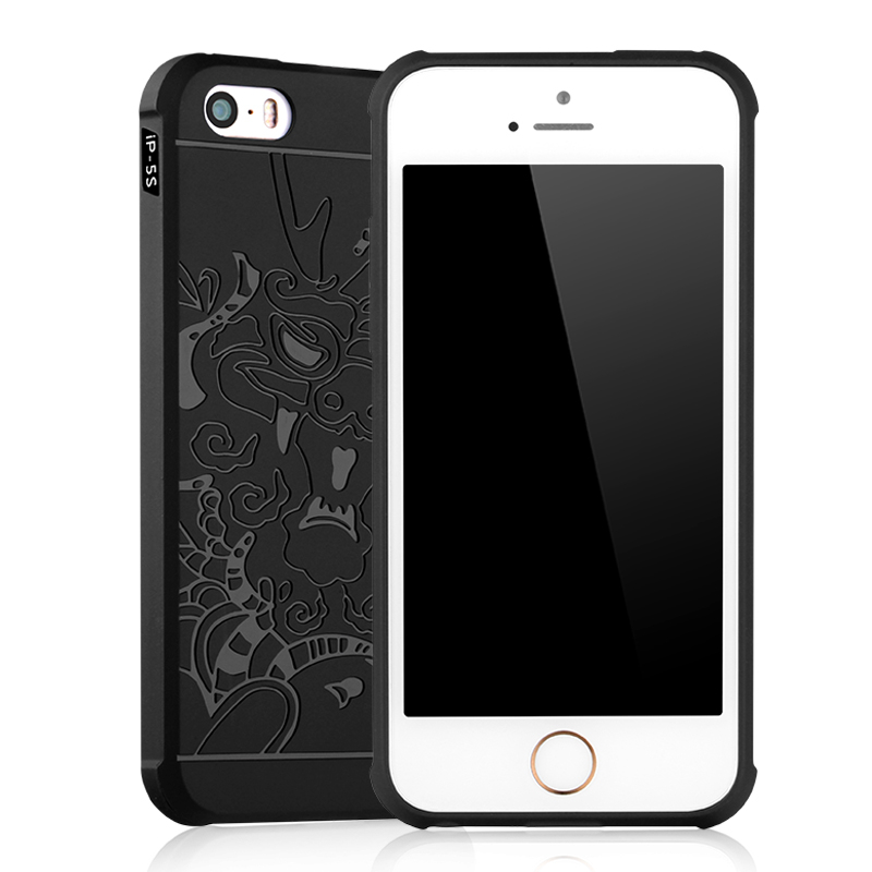 

goowiiz Черный дракон iPhone 5 5S SE, Iphone 5