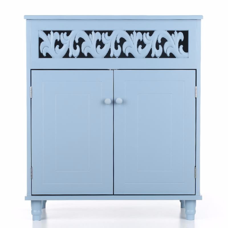 

IKAYAA Blue, Двойной дверной шкаф