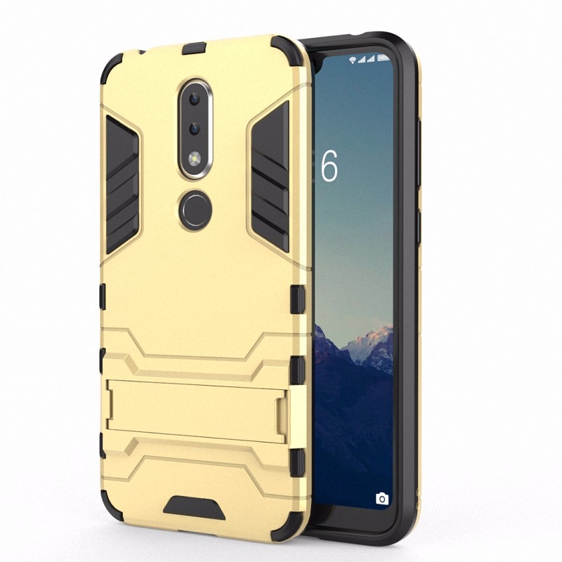 

WIERSS Золото для Nokia X6, для Nokia X6 2018 TA-1099 Ударопрочный жесткий чехол для телефона