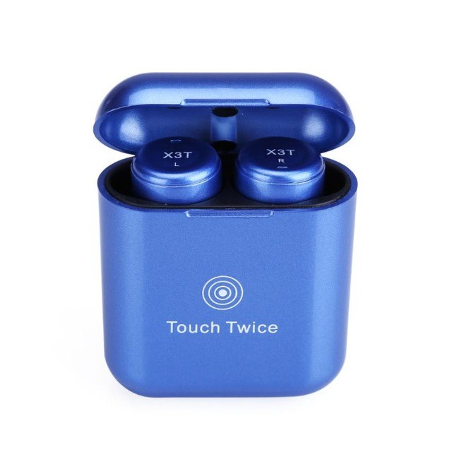 

WH Синий цвет, Беспроводная Bluetooth-система TWS X3T