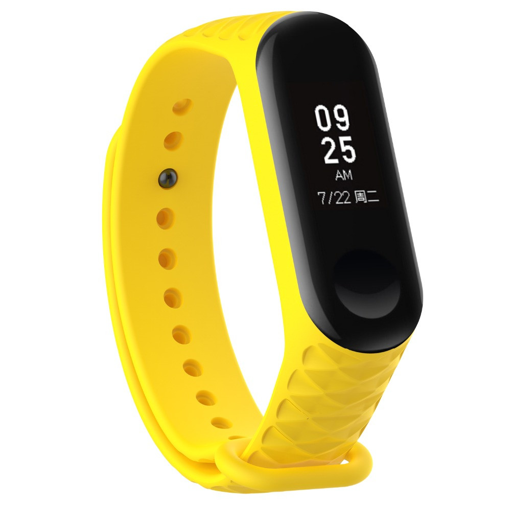 

chkj Yellow, Ремень для Xiaomi Mi Band 3 Smart Band Accessories для Xiaomi Miband 3