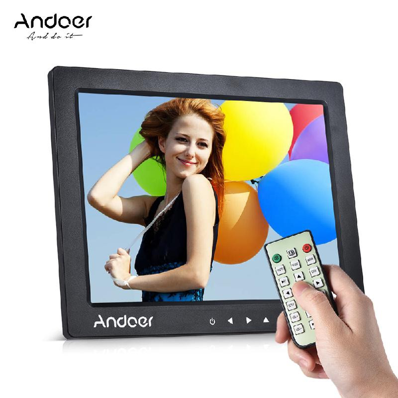 

ANDOER Black Стандарт США, Цифровая фоторамка с сенсорным клавишем